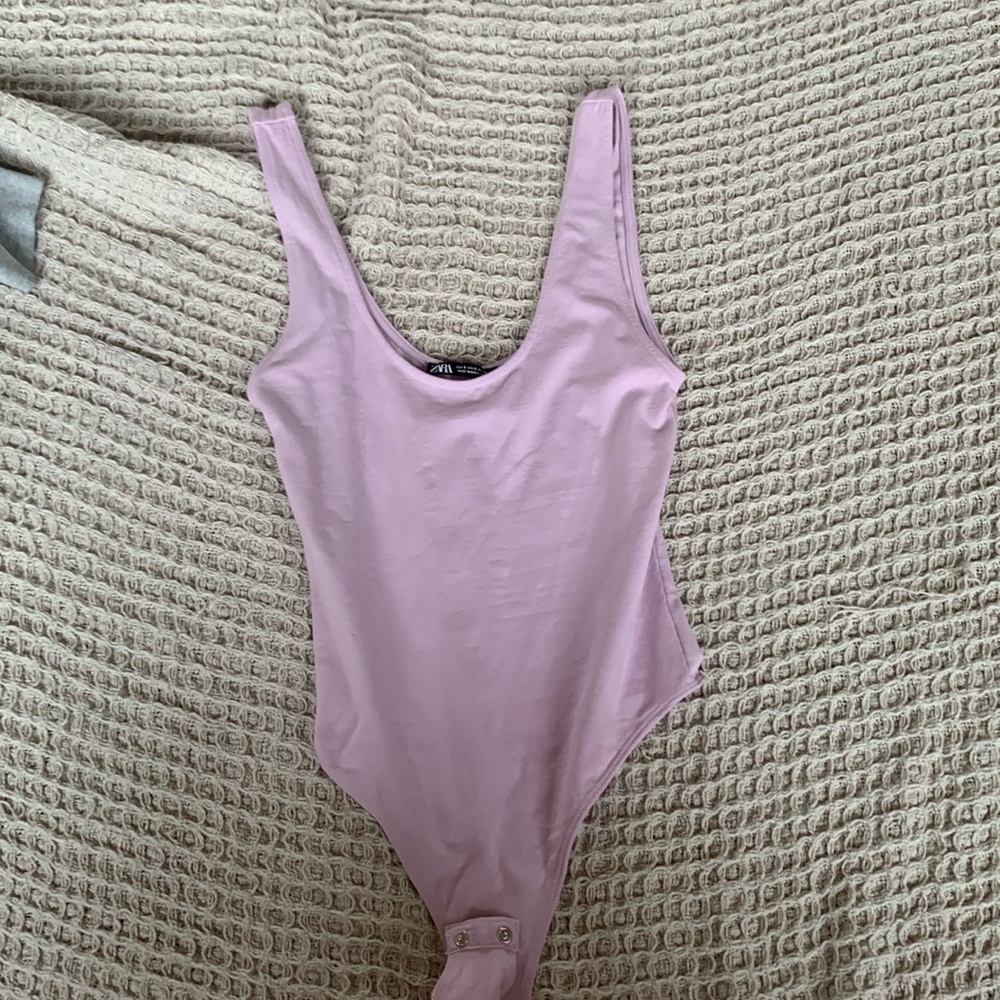 Purple Zara bodysuit